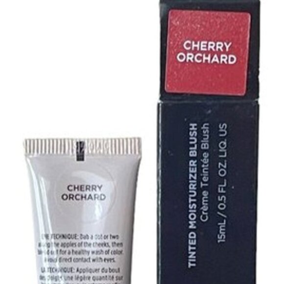 Laura Mercier Tinted Moisturizer Cream Blush* -Cherry Orchard~Shimmering Red NIB - Picture 4 of 7